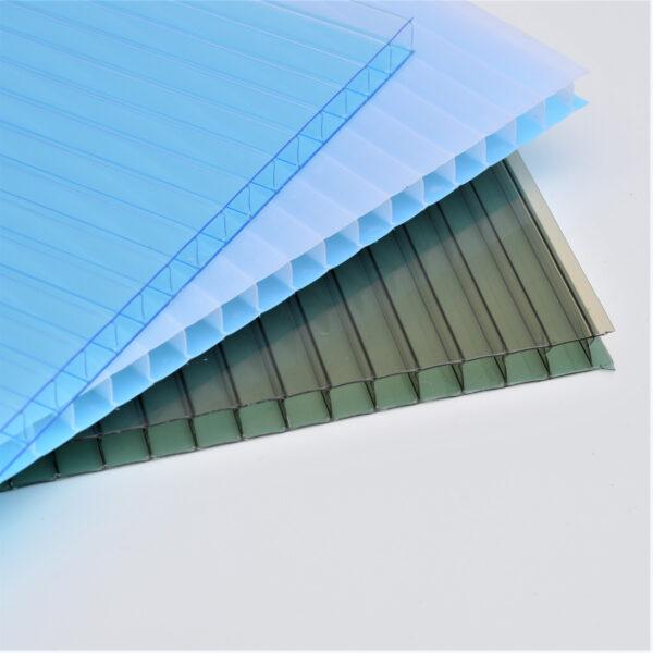 10mm Twinwall Polycarbonate | Choice of finishes, cut to size | Rockwell Building Plastics