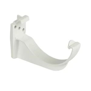 Half Round Gutter Fascia Bracket_White