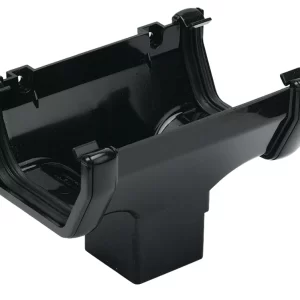 Floplast Square Running Outlet_Black