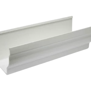 ogee gutter 4m white