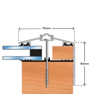 capex 70mm gable end finishing prof