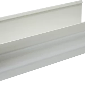 White ogee 4m gutter