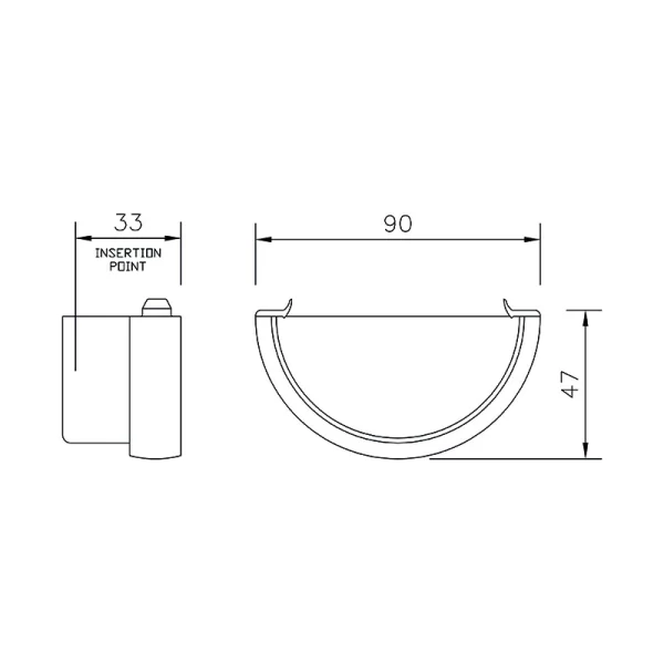 external stopend