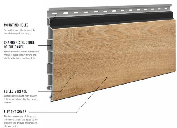 SOLVO Cladding Grey Oak 187mm x 6m - Image 5